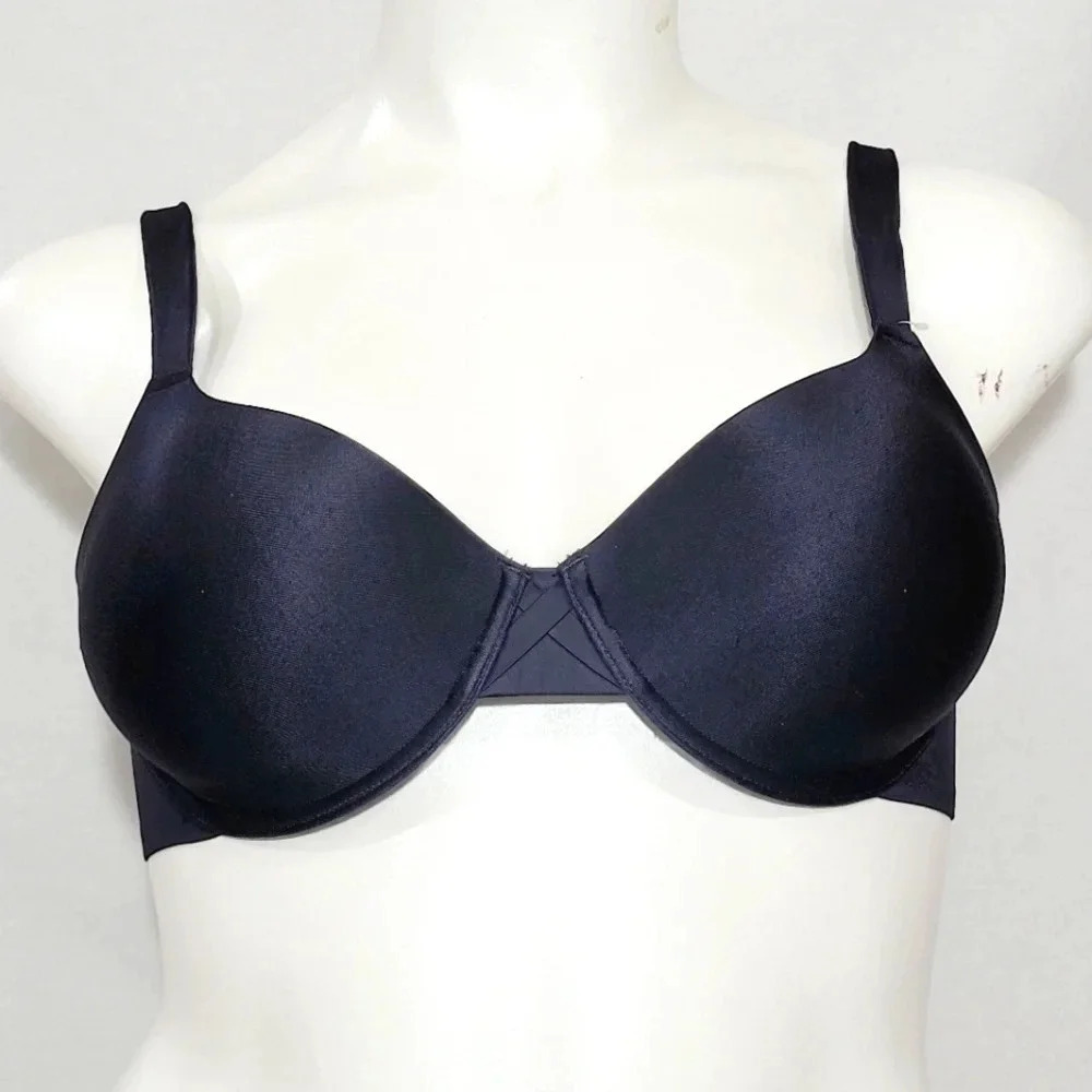 38C Hanes HC11 Criss Cross Lift Underwire Bra Black  New with Tags  Give your lo